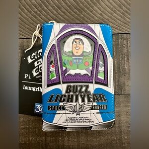 Toy Story 30th Anniversary Buzz Lightyear Glow Zip Around Wallet